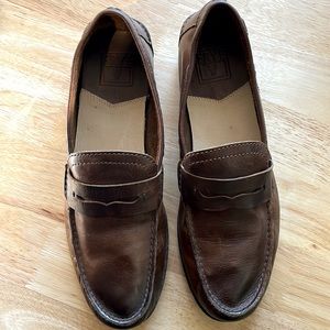 Lightly used Frye loafers